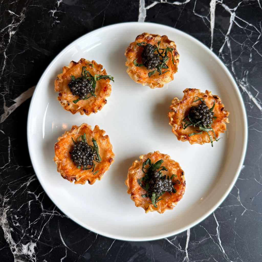 Caviar Pizza Bites